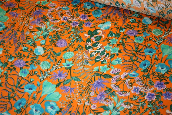 'Fiamma Fiorita' Bomuld