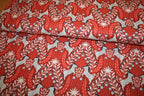 Zesty Zebra bomuldsstof fra Cotton + Steel