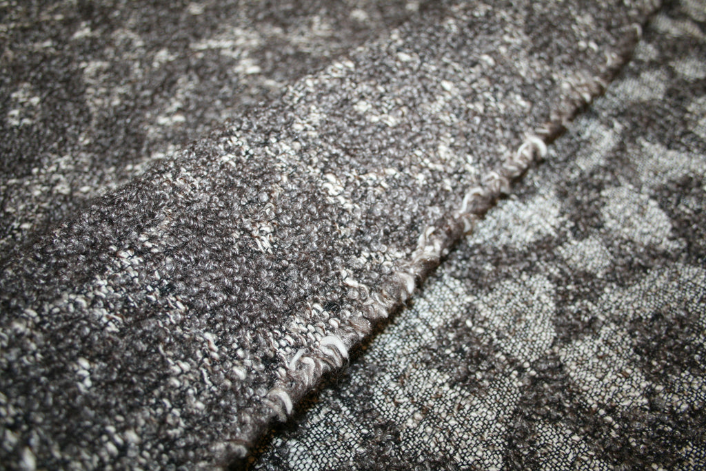 Terra Alpina - gråbrun bouclé med uld