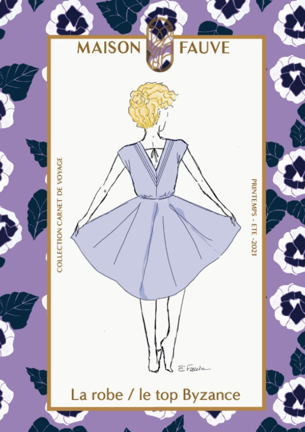 'Byzance' kjole & bluse symønster