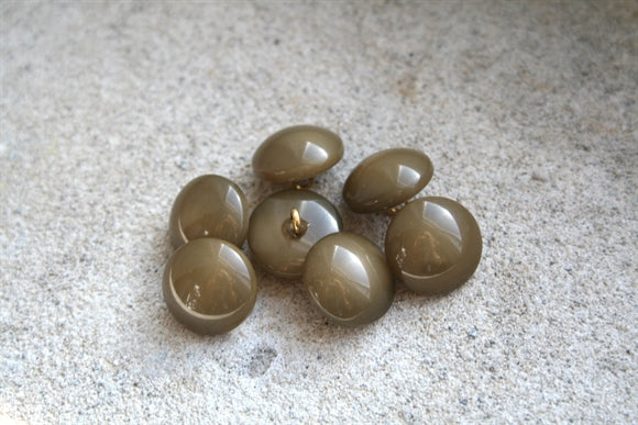 'Moonlight Khaki 15 mm.' øjeknap
