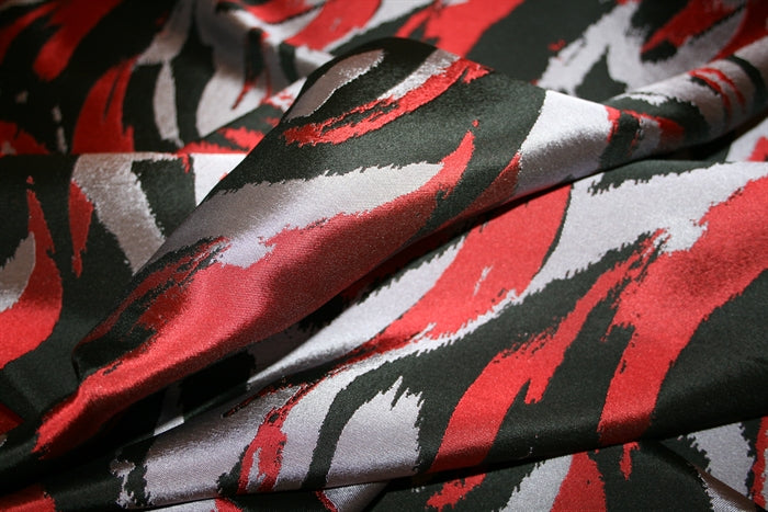 Blød og blank jacquard