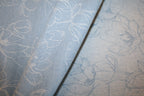 'Flowers Jacquard Denim' Bomuld