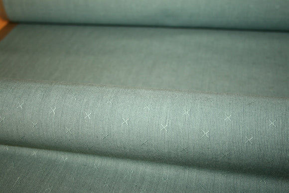 'Sprout Woven Ocean' Bomuld