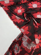 'Rosso Grande Fiori' Fil Coupé
