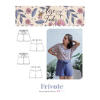 'Frivole' shorts symønster