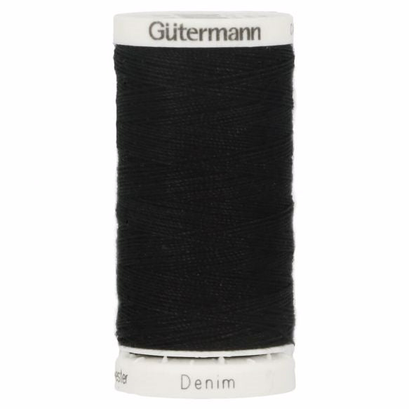 Sort denim sytråd til jeansstikninger | Gütermann