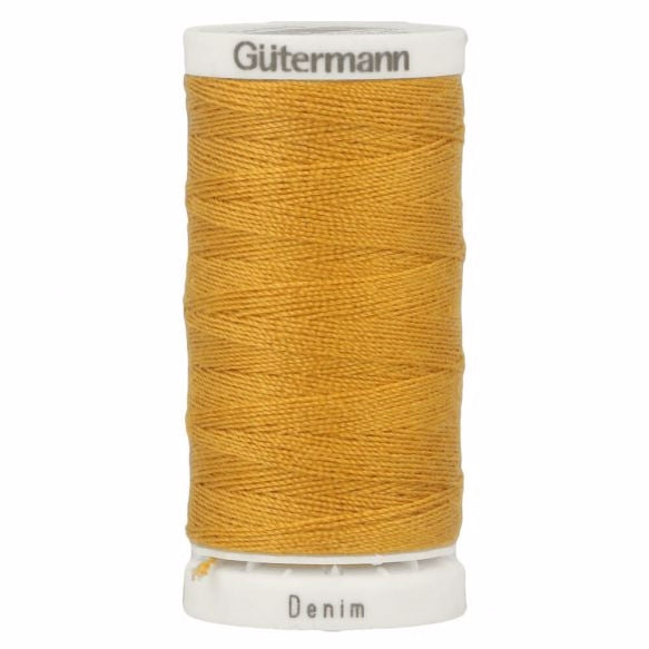 Mustard denim sytråd til jeansstikninger | Gütermann