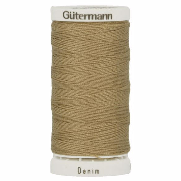 Beige denim sytråd til jeansstikninger | Gütermann