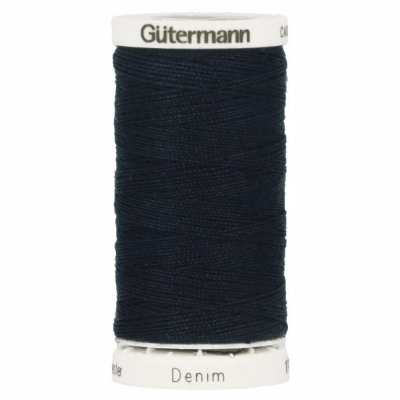 Navy denim sytråd til jeansstikninger | Gütermann