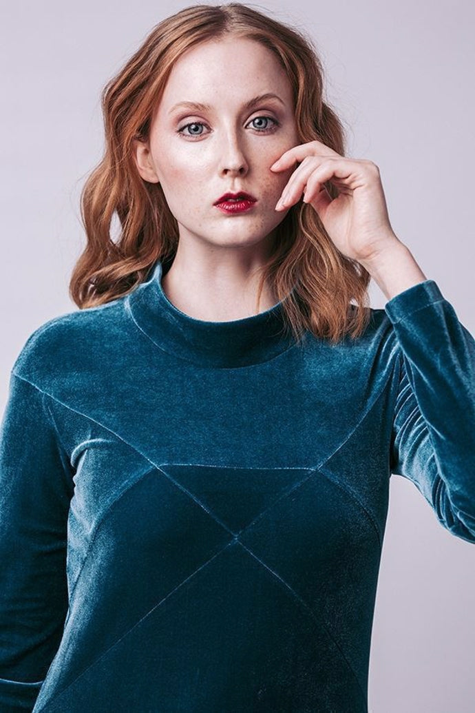 'Gemma' maxi-kjole og sweater symønster