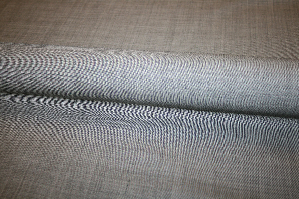 Grey Melange - uld -og silkeblanding