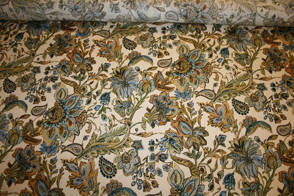 'Paisley Barocco Bosco' Hør