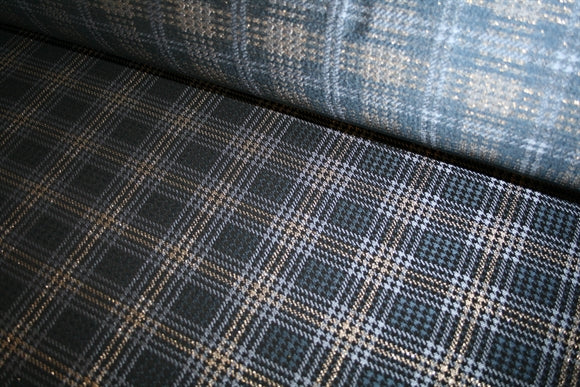 'Houndstooth Oro' Jacquard