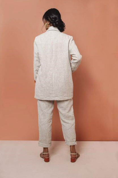 Heather - symønster til blazer jakke (str. XS-7X) | Friday Pattern Company