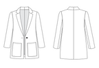 Heather - symønster til blazer jakke (str. XS-7X) | Friday Pattern Company