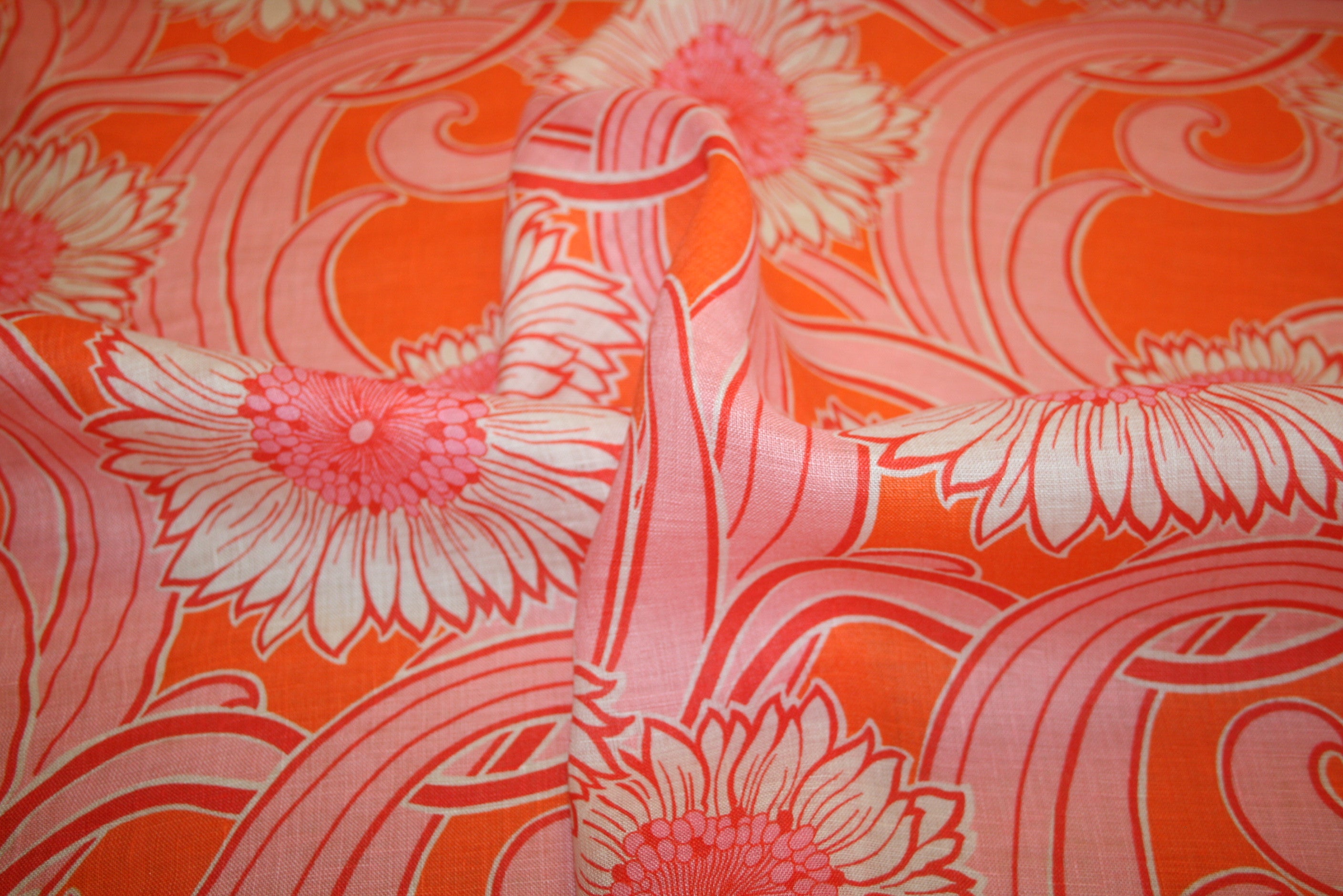 Fiori Arancio - 100% hør