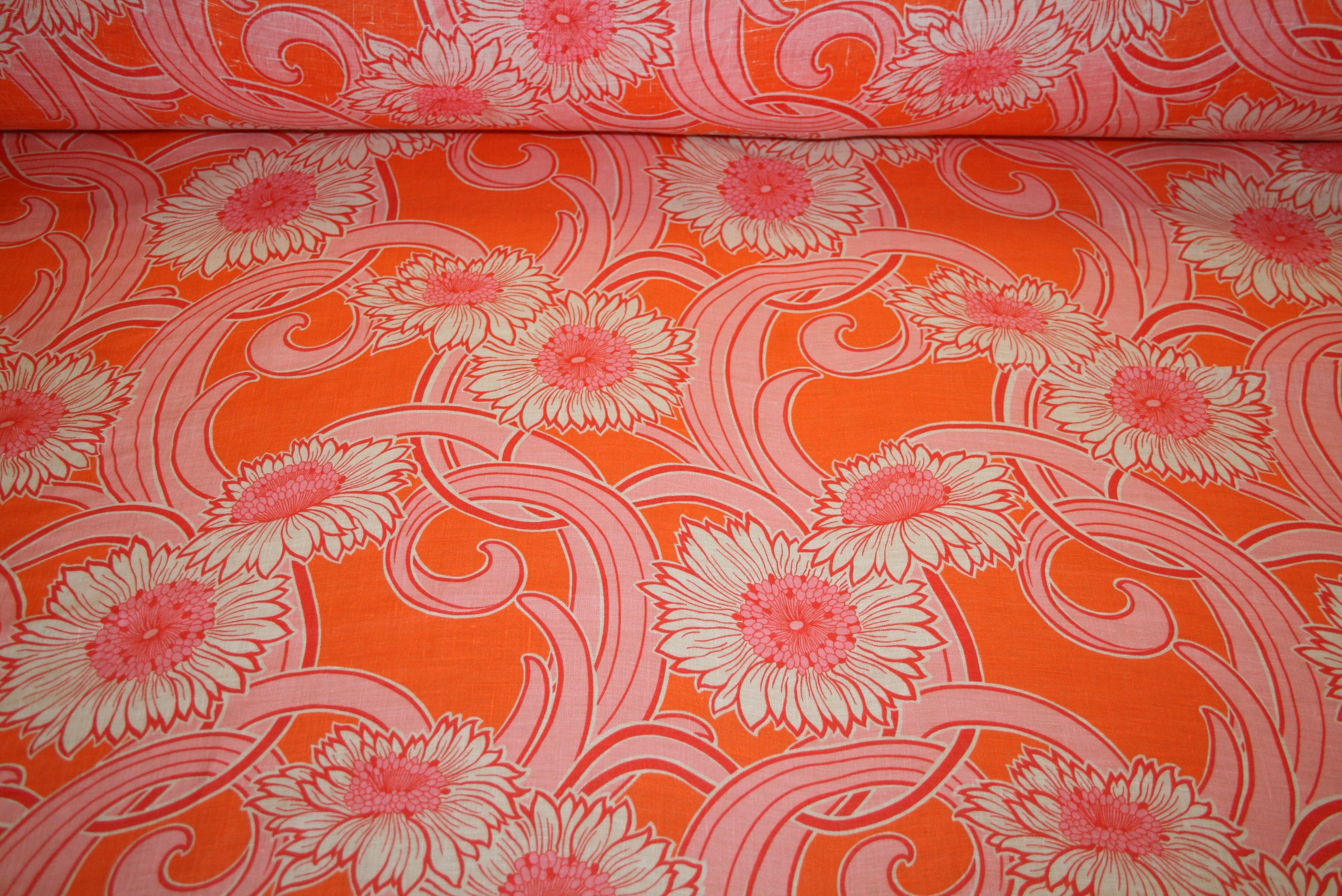 Fiori Arancio - 100% hør