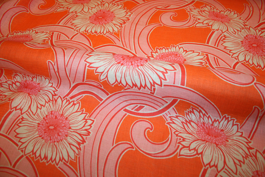 Fiori Arancio - 100% hør