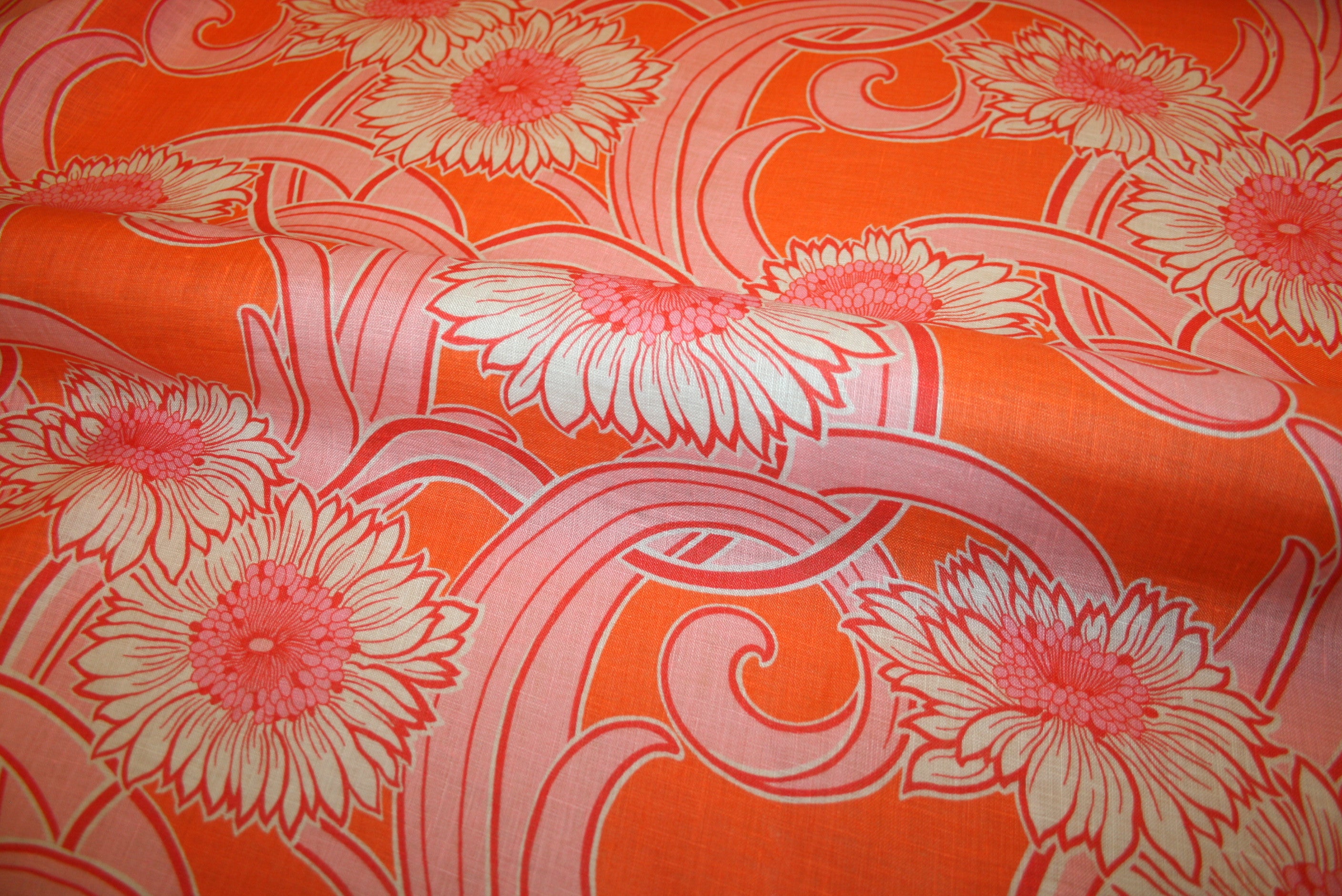 Fiori Arancio - 100% hør