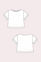 'Inari' kjole og t-shirt symønster