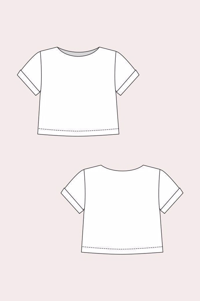 'Inari' kjole og t-shirt symønster