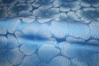'Light Blue Fiori' Jacquard