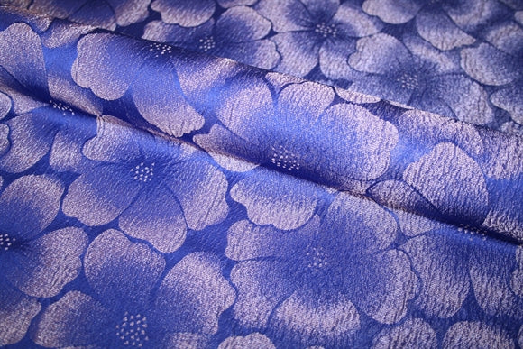 'Lilac Fiori' Jacquard
