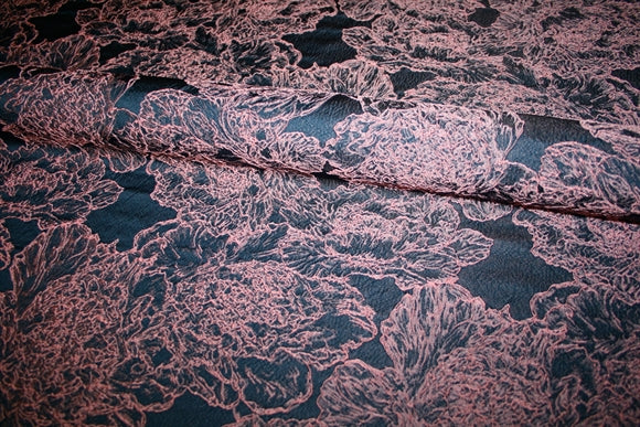 'Rosa Fiori' Jacquard