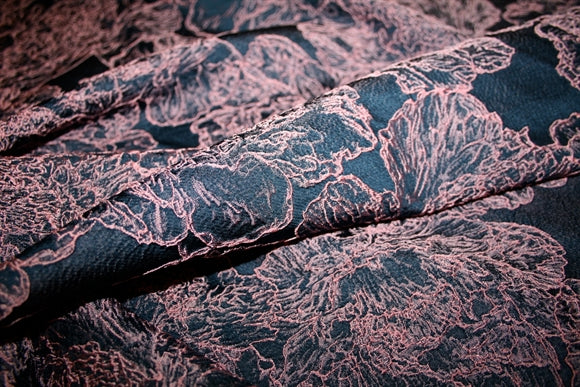 'Rosa Fiori' Jacquard