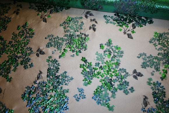 'Fiorenza Bosco' Jacquard