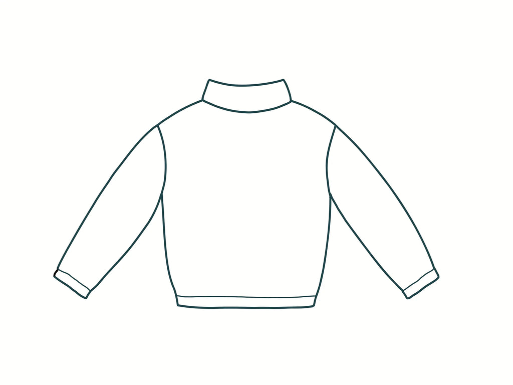 Julia sweater symønster (str. 34-52) | Atelier Jupe