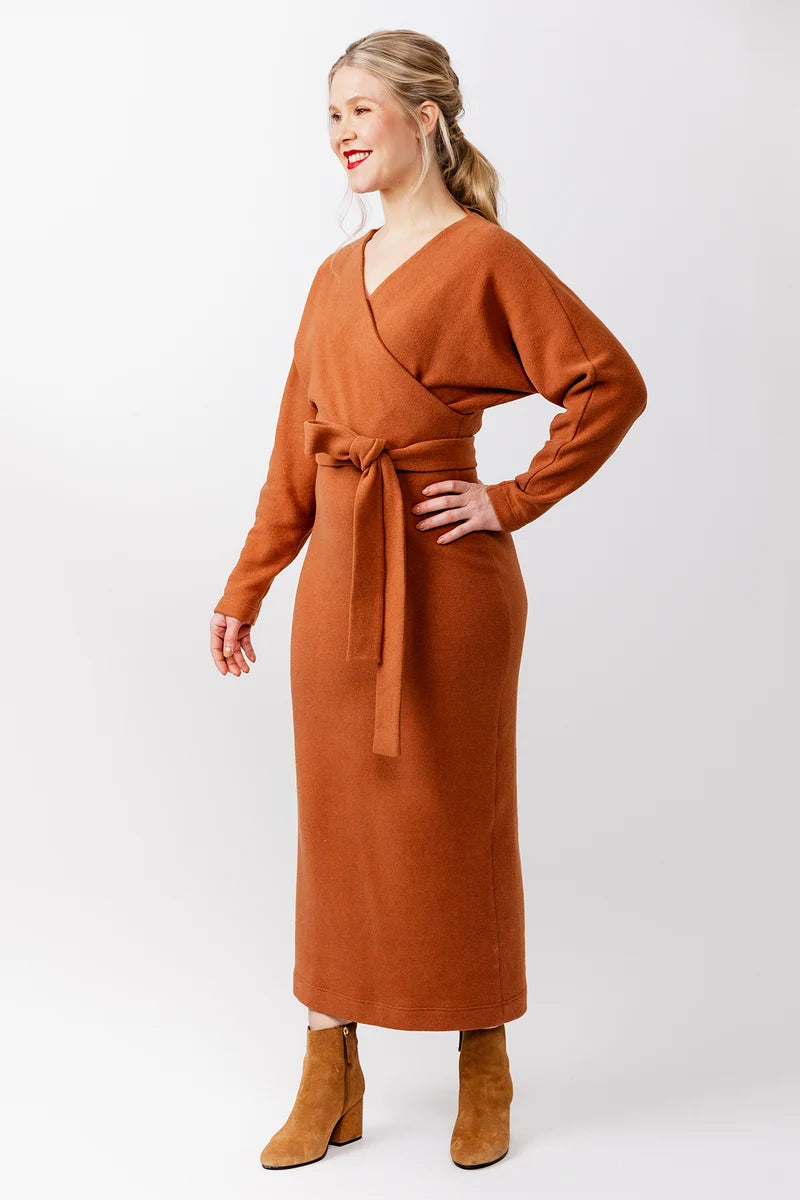 Kajo wrap bluse og kjole (str. 32-56) | Named