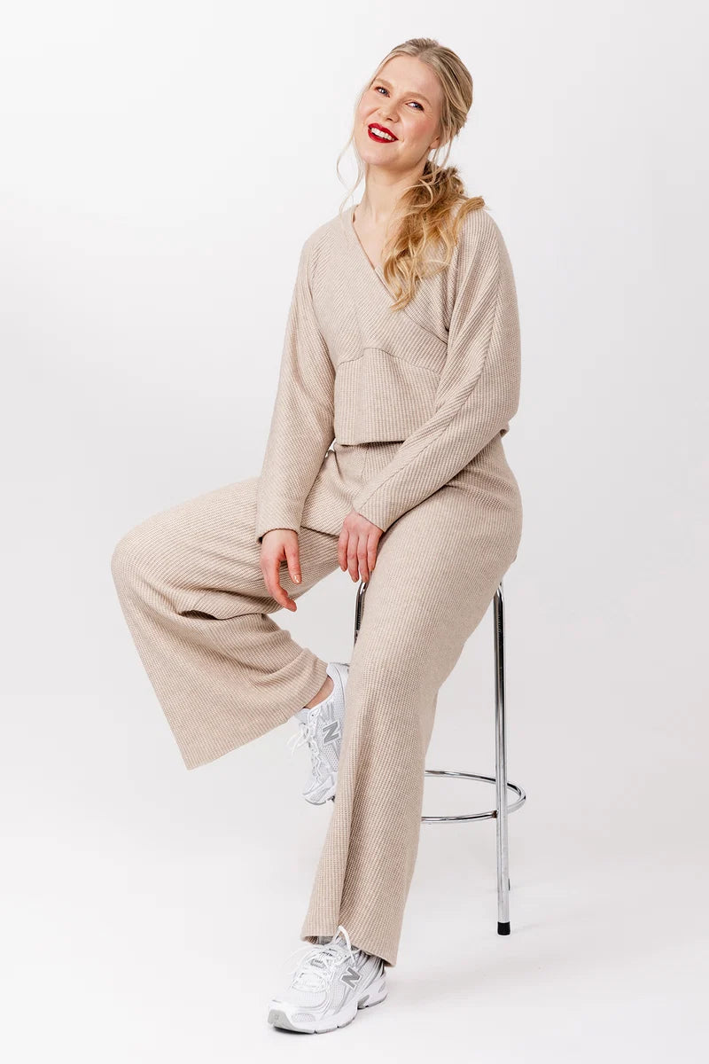 Kajo wrap bluse og kjole (str. 32-56) | Named