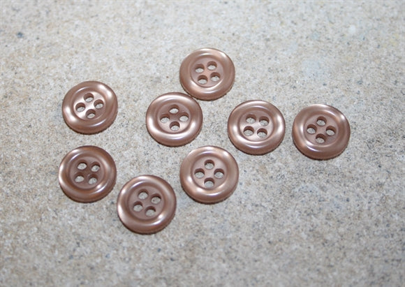 Nougat 11 mm. 4-huls knap