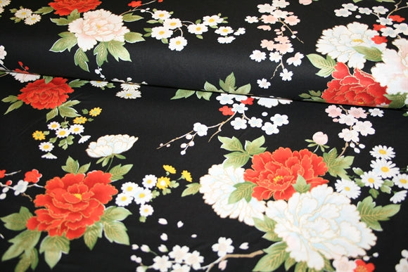 Japansk bomuld stof 'Wagara'