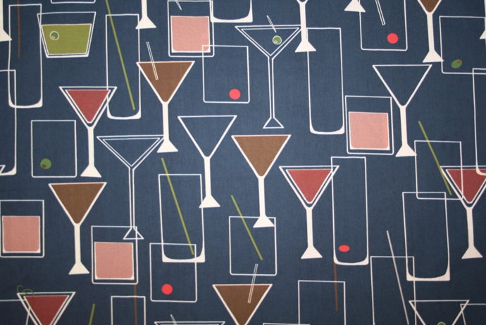 'Cocktail Hour' Bomuld
