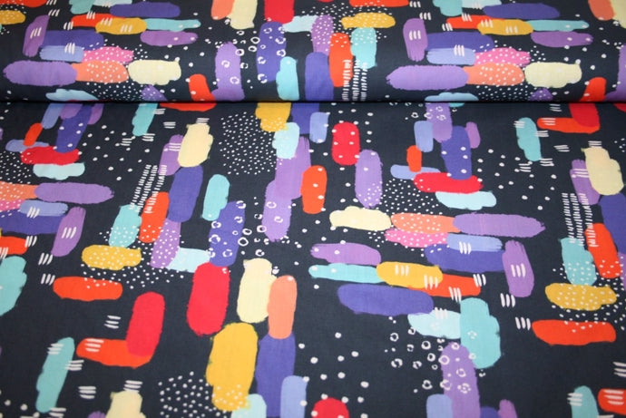 'Rainbow Clouds' Bomuld