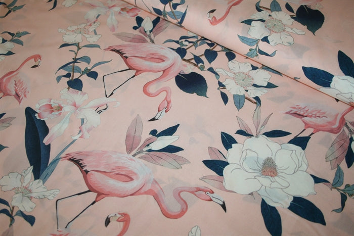 'Botanical Flamenco' Bomuld