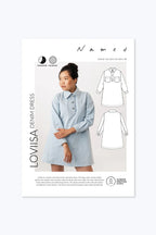 Loviisa denim kjole symønster (str. 32-56) | Named