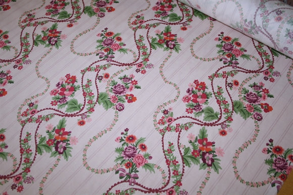 'Ribbon Cascade' Bomuld - Liberty & Bridgerton