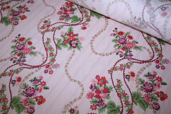 'Ribbon Cascade' Bomuld - Liberty & Bridgerton