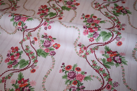 'Ribbon Cascade' Bomuld - Liberty & Bridgerton