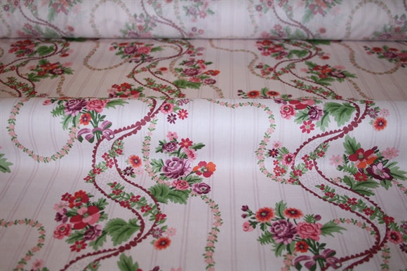 'Ribbon Cascade' Bomuld - Liberty & Bridgerton