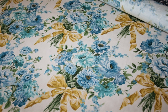 'Bow Bouquet' Bomuld - Liberty & Bridgerton