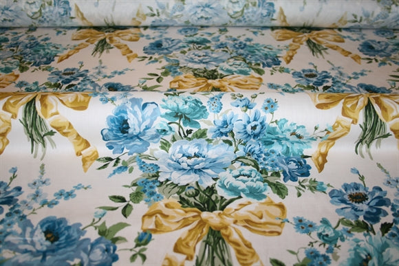 'Bow Bouquet' Bomuld - Liberty & Bridgerton