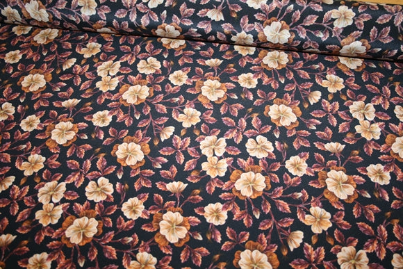 'Embroidered Botanical' Liberty Silke