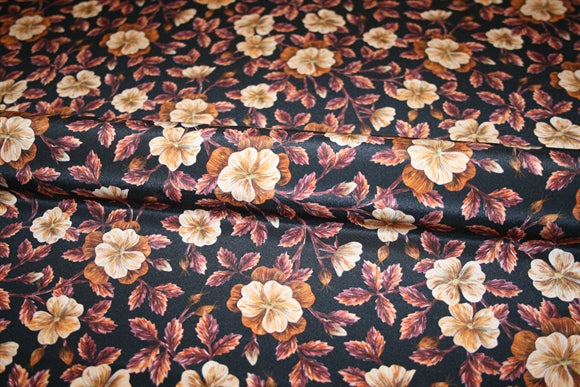 'Embroidered Botanical' Liberty Silke