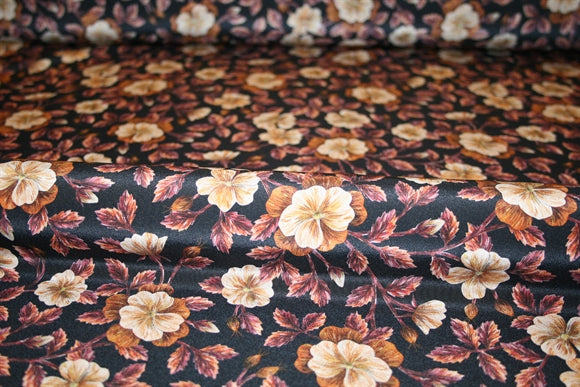 'Embroidered Botanical' Liberty Silke