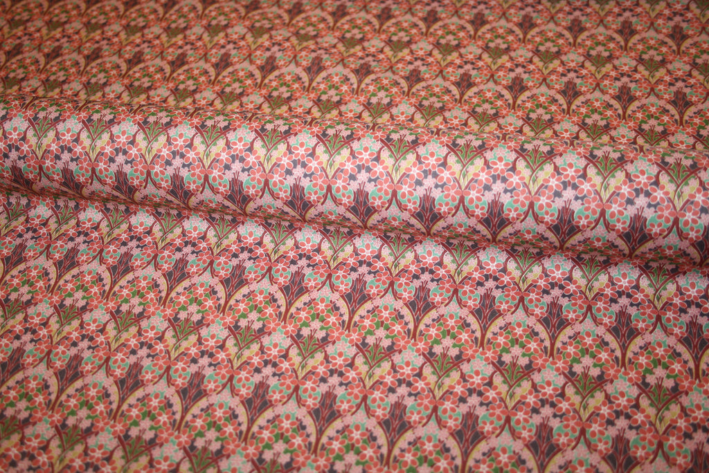'Iona Flower' Liberty Bomuld